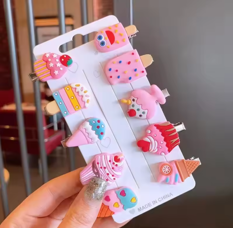 10قطع للشعر يونيكورن