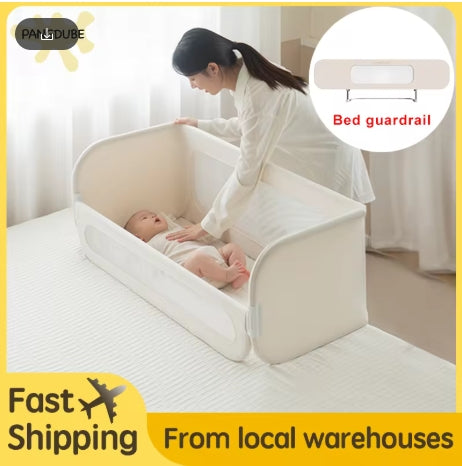 متعدد الوظائف PANGDUBE حاجز سرير أمان للأطفال من