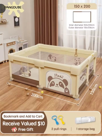 سياج لطيف للأطفال 0-6 سنوات من العمر ، ساحة كبيرة ، نشاط ، وصول جديد